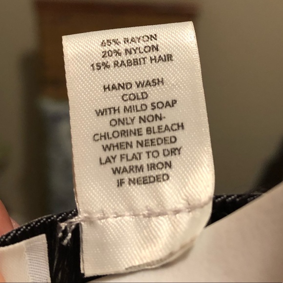 Ann Taylor Loft M Rabbit Hair Blend Cardigan Sweater Top - Picture 4 of 11